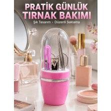 Valor Taşınabilir Manikür Seti Pembe Tırnak Bakım ve Kişisel Bakım Kiti