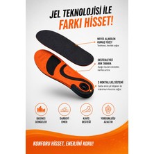 Icemen 603 - 3 Noktalı Jel Destekli Tabanlık Günlük Ark Destekli Spor Tabanlık