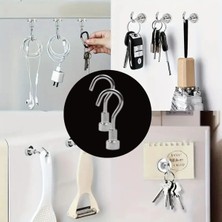 Uravas Store Güçlü Manyetik Mutfak,banyolar Için Çok Amaçlı 2&amp;apos;li Magnet Askı (5047)