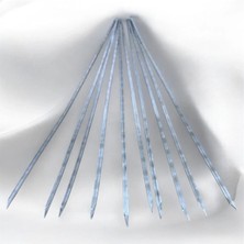 Yılmaz Nargile Ciğer Şişi 10 Adet 55 cm ,et Mangal Yassı Şiş (Uzunluk 55 cm ),mangal Aksesuarı Kebap,ciğer,kuşbaşı