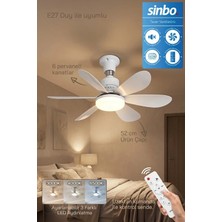 Renas Store SF-7708 Işıklı Tavan Vantilatörü