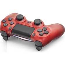 Renas Store Gamepad Ps4 Uyumlu - Kırmızı ND400B