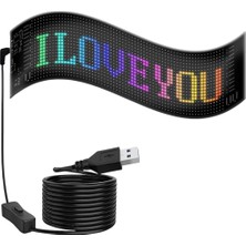 Astraltech Akıllı LED Ekran Paneli Uygulama Kontrollü Yazı ve Animasyon Gösterimi