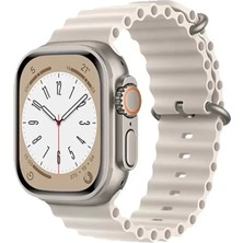 Renas Store Newface Apple Watch 38MM Ocean Kordon - Krem