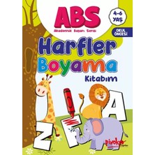 Renas Store Abs 4-6 Yaş Harfler Boyama Kitabım