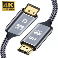 Renas Store 4K Dp To HDMI Kablo 1.8 M ZR842