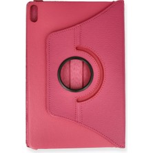 Kap Kaç Matepad Pro 10.8 Kılıf 360 Tablet Deri Kılıf - Pembe
