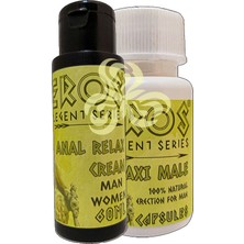 Kap Kaç Eros Legent Analrelax Cream Kolay Gevşeklik Kremi 60 ml + Erkeklere 30 Lu Sertbakım