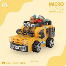 Renas Store LZ8621 Loz Araba Blok Seti Mini Poşet -Vagon Life
