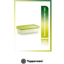 Tupperware Alaska Kap Kısa Gövdeli 1l Yeşil