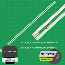 Renas Store Arçelik,beko ARCELIK_55_74+74_7020PCT_D7T,ZXH60600-AA,ZXH60601-AA Tv LED Bar-