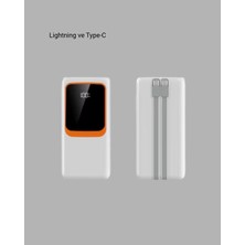 Astraltech 10000 Mah Taşınabilir Powerbank – Çift Çıkışlı Type-C ve Lightning Uyumlu