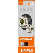 Renas Store Newface Apple Watch 38MM Ascend Metal Kordon - Gümüş