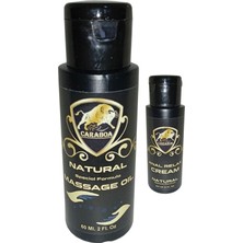 Kap Kaç Caraboa 60 ml Naturel Erotikmasaj Yağı Yanında Analrelax Cream