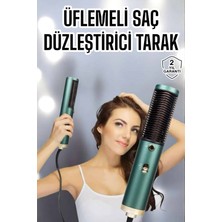 Valor Fön Tarak Saç Düzleştirici Üflemeli Fön Makinesi Sıkı Dişli Taşınabilir