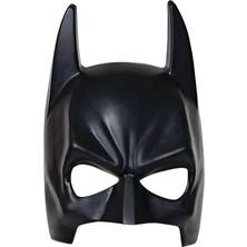 Renas Store Siyah Renk Çocuk Boy Arkadan Lastikli Batman Maskesi Yarasa Adam