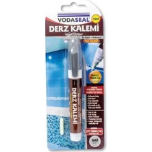 Renas Store Çift Uçlu Su Bazlı Kokusuz Kalıcı Derz Kalemi Gri