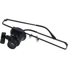 Renas Store Gözlük Model 20X16MM Optik Lens LED Işık Monoküler Büyüteç