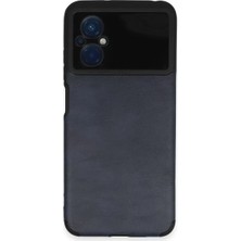Renas Store Xiaomi Poco M5 Kılıf Loop Deri Silikon - Lacivert