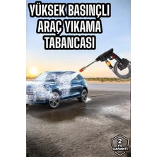 Renas Store Bahçe ve Araba Yıkama Tabancası Su Basınçlı Hazneli Bataryalı Oto Yıkama