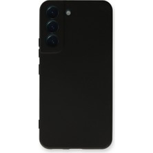 Kap Kaç Galaxy S23 Kılıf Nano Içi Kadife Silikon - Siyah