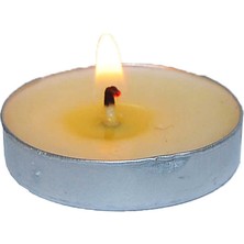 Kap Kaç Tea Lights Beyaz Mum 5 Li 1 Paket