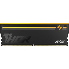 Lexar Thor RGB 2nd Gen LD5U16G60C36BV-RGS 16GB (1X16GB) DDR5 6000MHz CL36 RAM Bellek Çok Renkli Bağlantı Tipi