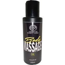 Kap Kaç Cobeco Bodylube Body Massage Oil Natural 100 ml  Srcx - Kokusuz Tatsız Sade Vücut Masaj Yağı 100 ml