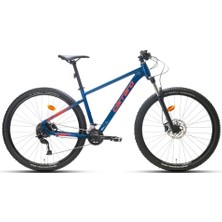 Carraro Crx 918 Erkek Dağ Bisikleti 440H Hd 29 Jant 18 Vites Saten Mavi Canlı Kırmızı