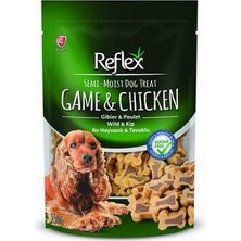 Kap Kaç Semi Moist Av Hayvanlı Tavuklu Yarı Yumuşak Köpek Ödülü 150 gr