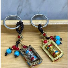 Renas Store Metal Feng Shui Şans Çarkı Anahtarlık ALK4459