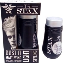 Uravas Store Stax Wax Lıght Pudra Siyah Kutu Saç Şekillendirici 20GR