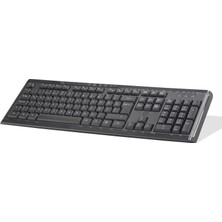 Renas Store K10 Multimedya Klavye USB - Siyah 6CB78PA