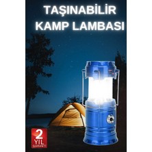 Valor Büyük Boy Güneş Enerjili Kamp Feneri Işıldak Lamba USB Şarjlı