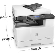 Hp 8AF72A Laserjet M443NDA Laser Mfp 25PPM A3 Yazıcı