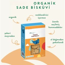 Renas Store Üreticiniz Organik Sade Bisküvi 50GR