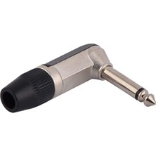 Renas Store 6.3mm Mono 90* L Fiş Metal