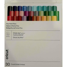 Cricut 2011936 Joy Kalıcı Ince Uçlu Kalem Seti 0.4mm 30'lu Paket Ultimate