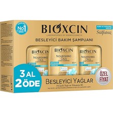 Bioxcin Besleyici Yağlar Şampuan 300 ml Kuru ve Yıpranmış Saçlar 3 Al 2 Öde