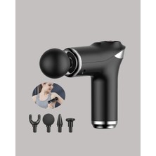 Astraltech Mini Masaj Tabancası 4 Başlık 6 Hız Ayarlı