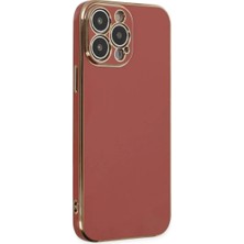 Renas Store Newface Iphone 15 Pro Max Kılıf Volet Silikon - Kırmızı