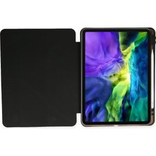 Kap Kaç iPad 9.7 (2018) Kılıf Kalemlikli Mars Tablet Kılıfı - Siyah