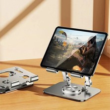 Renas Store Ally H07 Katalanabilir Alüminyum Tablet ve Telefon Tutucu STANDI-(5775)
