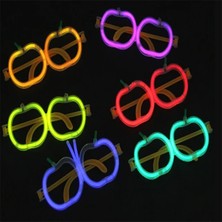 Renas Store Glow  Elma Gözlük - Glow Partisi Gözlüğü - Glow  Gözlük 12 Adet