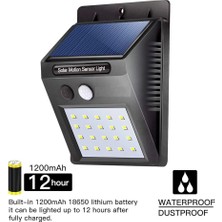 Renas Store 20 Ledli Hareket Sensörlü Dış Mekan Solar Lamba