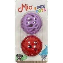 Renas Store 2li Zilli Kedi ve Köpek Oyun Topu