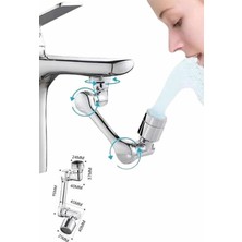 Astraltech Mutfak Musluk Başlığı 1080 Derece Dönebilir Oynar Başlıklı Musluk Aparatı