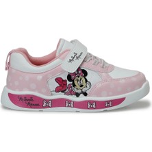 Minnie Mouse Pumpa.p Beyaz Kız Çocuk Sneaker