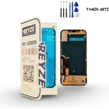 Tkgz - Iphone Xs Max Uyumlu LCD Ekran Dokunmatik Yüksek Kalite Reyze LCD + Tamir Seti