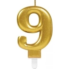 Renas Store 9 Rakam Mum Gold Renk
